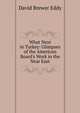 What Next in Turkey: Glimpses of the American Board's Work in the Near East, David Brewer Eddy 