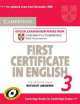Cambridge First Certificate In English Up D Examination 3 Student`S Book (Без Ответов), ESOL Cambridge 