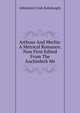 Arthour And Merlin: A Metrical Romance. Now First Edited From The Auchinleck Ms., Abbotsford Club (Edinburgh) 
