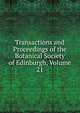 Transactions and Proceedings of the Botanical Society of Edinburgh, Volume 21, 