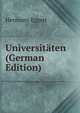 Universitaten (German Edition), Hermann Eggert 
