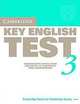 Cambridge Key English Test 3 Student's Book: Examination Papers from the University of Cambridge ESOL Examinations, 