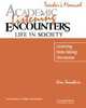 Academic Listening Encounters: Life in Society Teacher's Manual, Sanabria 