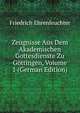 Zeugnisse Aus Dem Akademischen Gottesdienste Zu Gottingen, Volume 1 (German Edition), Friedrich Ehrenfeuchter 