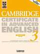 Cambridge Certificate in Advanced English 3 Teacher's Book: Examination Papers from the University of Cambridge Local Examinations Syndicate, University of Cambridge Local Examinations Syndicate 