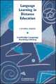 Cambridge Language Teaching Library. Language Learning in Distance Education, White Cynthia 