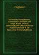 M?moires D'angleterre, Contenant L'histoire Des Deux Roses, Ou Les Diff?rends Des Deux Maisons Royales D'yorck & De Lencastre (French Edition), England 