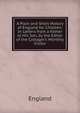 A Plain and Short History of England for Children: In Letters from a Father to His Son, by the Editor of the Cottager's Monthly Visitor, England 