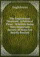 The Englishman Deceived: A Political Piece : Wherein Some Very Important Secrets of State Are Briefly Recited, Englishman 