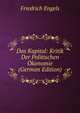 Das Kapital: Kritik Der Politischen Okonomie (German Edition), Friedrich Engels 