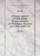Annual report of the State Entomologist of Montana Volume 1st-18th 1903-21, Montana. State Entomologist 