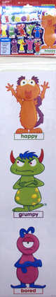 Monster Feelings - mini bulletin boards (22 pieces), 