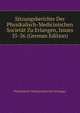 Sitzungsberichte Der Physikalisch-Medicinischen Societat Zu Erlangen, Issues 35-36 (German Edition), Physikalisch-Medizinische Sozi Erlangen 