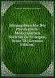 Sitzungsberichte Der Physikalisch-Medicinischen Societat Zu Erlangen, Issue 38 (German Edition), Physikalisch-Medizinische Sozi Erlangen 
