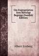 Om Expropriation Som Rattsligt Begrepp (Swedish Edition), Albert Ernberg 