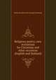 Religious poetry; new recitations for Christmas and other occasions (English and Holland), Benjamin [from old catalog] Essenburg 