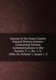 Journal of the Essex County Natural History Society: Containing Various Communications to the Society. V. 1, No. 1-3; 1836-52, Volume 1, issues 1-3, 