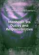 Manhood: Its Duties and Responsibilities, William Wallace Everts 