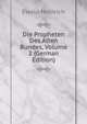 Die Propheten Des Alten Bundes, Volume 2 (German Edition), Ewald Heinrich 