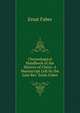 Chronological Handbook of the History of China: A Manuscript Left by the Late Rev. Ernst Faber, Ernst Faber 
