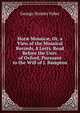 Hor? Mosaic?, Or, a View of the Mosaical Records, 8 Lects. Read Before the Univ. of Oxford, Pursuant to the Will of J. Bampton, Faber George Stanley 