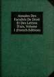 Annales Des Facult?s De Droit Et Des Lettres D'aix, Volume 1 (French Edition), 