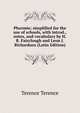 Phormio; simplified for the use of schools, with introd., notes, and vocabulary by H.R. Fairclough and Leon J. Richardson (Latin Edition), Terence Terence 