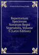 Repertorium Specierum Novarum Regni Vegetabilis, Volume 3 (Latin Edition), Friedrich Karl Georg Fedde 