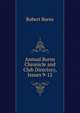 Annual Burns Chronicle and Club Directory, Issues 9-12, Burns Robert 