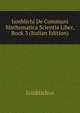 Iamblichi De Communi Mathematica Scientia Liber, Book 3 (Italian Edition), Iamblichus 