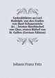 Gedenkbl?tter an Carl Rudolph: aus den Grafen von Buol-Schauenstein &c. ; letzten f?rstbischof von Chur, ersten Bishof von St. Gallen (German Edition), Johann Franz Fetz 