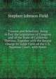 Treason and Rebellion: Being in Part the Legislation of Congress and of the State of California Thereon, Together with the Recent Charge by Judge Field, of the U.S. Supreme Court . with Notes, Stephen Johnson Field 