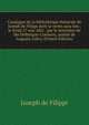 Catalogue de la bibliotheque theatrale de Joseph de Filippi dont la vente aura lieu . le lundi 27 mai 1861 . par le ministere de Me Delbergue-Cormont, assiste de Auguste Aubry (French Edition), Joseph de Filippi 