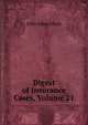 Digest of Insurance Cases, Volume 21, John Allen Finch 