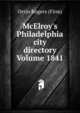 McElroy's Philadelphia city directory Volume 1841, Orrin Rogers (Firm) 