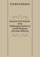 Rostem Und Suhrab: Eine Heldengeschichte in Zw?lf B?chern (German Edition), Friedrich Ruckert 