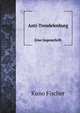 Anti-Trendelenburg. Eine Gegenschrift, Куно Фишер 