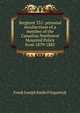 Sergeant 331: personal recollections of a member of the Canadian Northwest Mounted Police from 1879-1885, Frank Joseph Emile Fitzpatrick 