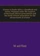Science in South Africa: a handbook and review. Prepared under the auspices of the South African governments and the South African association for the advancement of science, W ed Flint 