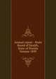 Annual report - State Board of Health, State of Florida Volume 1899, 