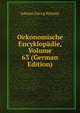 Oekonomische Encyklopadie, Volume 63 (German Edition), Johann Georg Krunitz 
