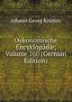 Oekonomische Encyklopadie, Volume 160 (German Edition), Johann Georg Krunitz 