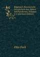 Rgensch-Pommersche Geschichten Aus Sieben Jahrhunderten. Volumes 5-6, Otto Fock 