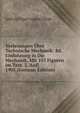 Vorlesungen Uber Technische Mechanik: Bd. Einfuhrung in Die Mechanik, Mit 103 Figuren Im Text. 3. Aufl. 1905 (German Edition), Foppl August 