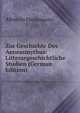Zur Geschichte Des Aeneasmythus: Litterargeschichtliche Studien (German Edition), Albrecht Forstemann 