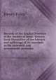 Records of the English Province of the Society of Jesus: historic facts illustrative of the labours and sufferings of its members in the sixteenth and seventeenth centuries, Henry Foley 