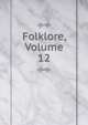 Folklore, Volume 12, 