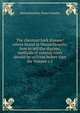 The chestnut bark disease: where found in Massachusetts, how to tell the disease, methods of control, trees should be utilized before they die Volume v.1, Massachusetts. State forester 