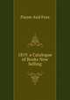 1819. a Catalogue of Books Now Selling, Payne and Foss 
