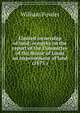 Limited ownership of land: remarks on the report of the Committee of the House of Lords on improvement of land (1873.), William Fowler 